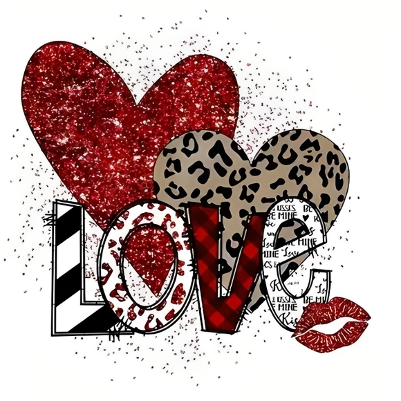 Valentines Day Graphic T Shirt - Picture 2 of 3